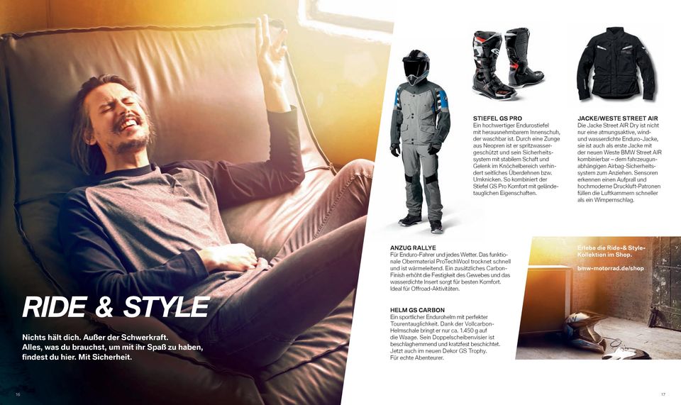 So kombiniert der Stiefel GS Pro Komfort mit geländetauglichen Eigenschaften.