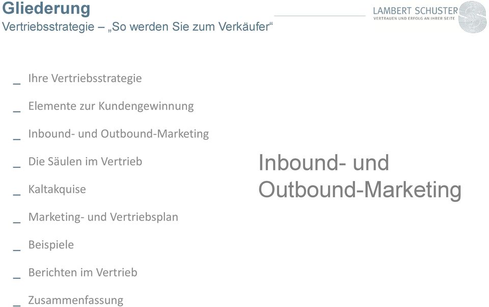 Outbound-Marketing _ Die Säulen im Vertrieb _ Kaltakquise _ Marketing- und