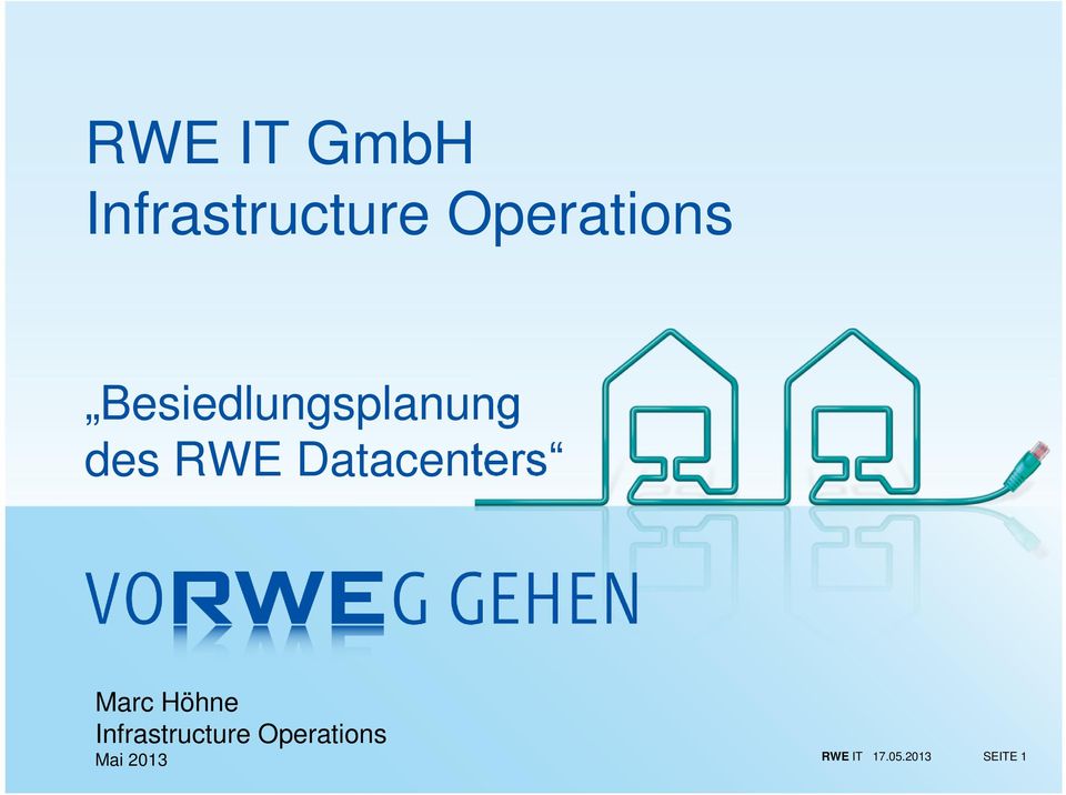 RWE Datacenters Marc Höhne