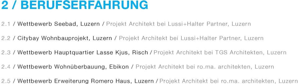 3 / Wettbewerb Hauptquartier Lasse Kjus, Risch / Projekt Architekt bei TGS Architekten, Luzern 2.