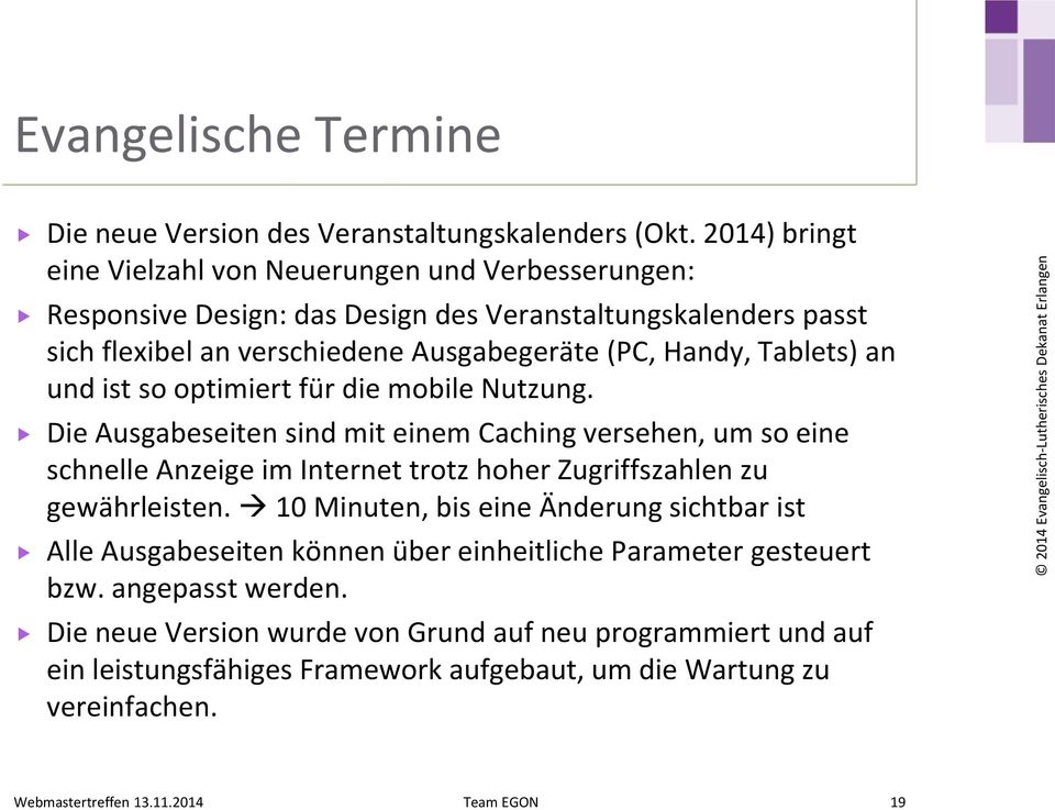 Tablets) an und ist so optimiert für die mobile Nutzung.