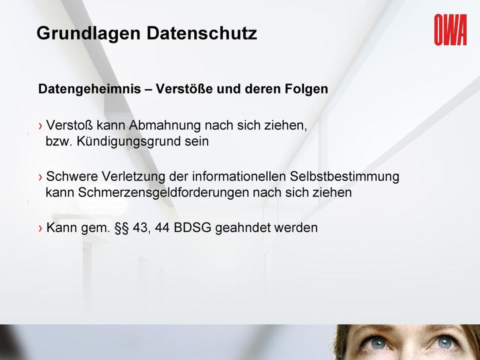 Kündigungsgrund sein Schwere Verletzung der informationellen