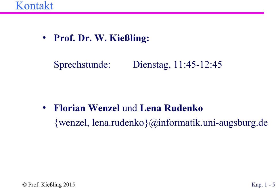 11:45-12:45 Florian Wenzel und Lena