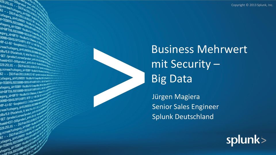 Big Data Jürgen Magiera Senior