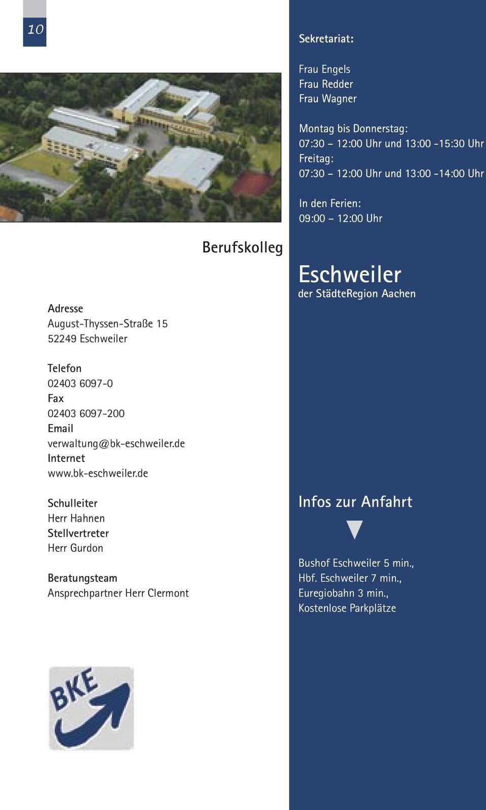 de Internet www.bk-eschweiler.