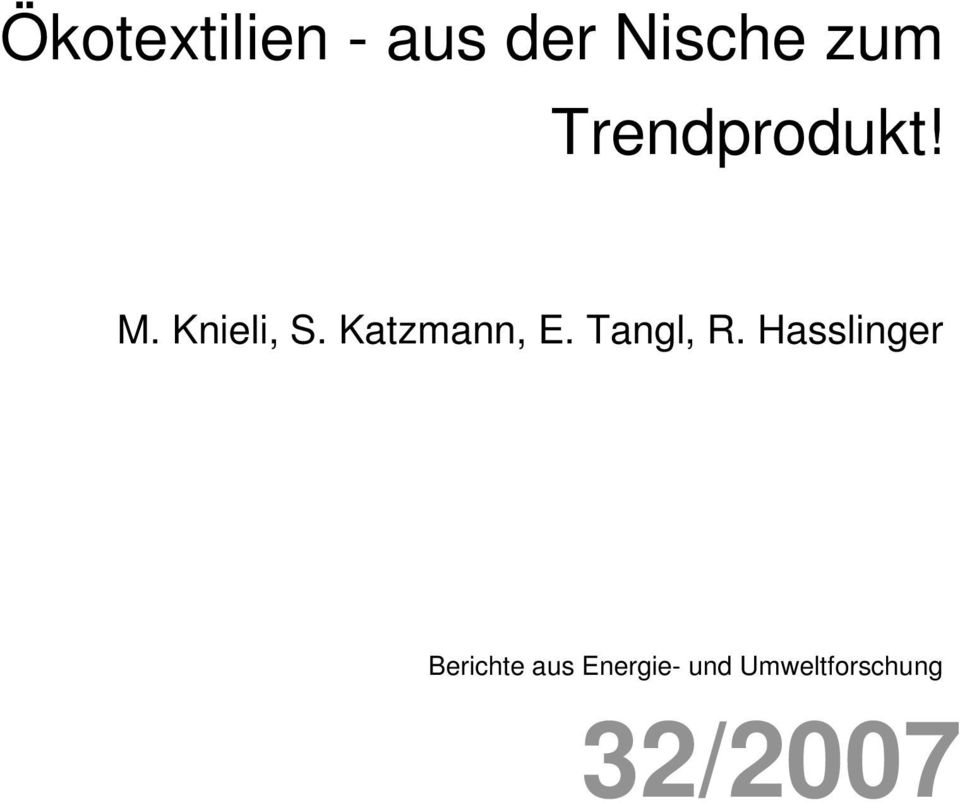 Katzmann, E. Tangl, R.