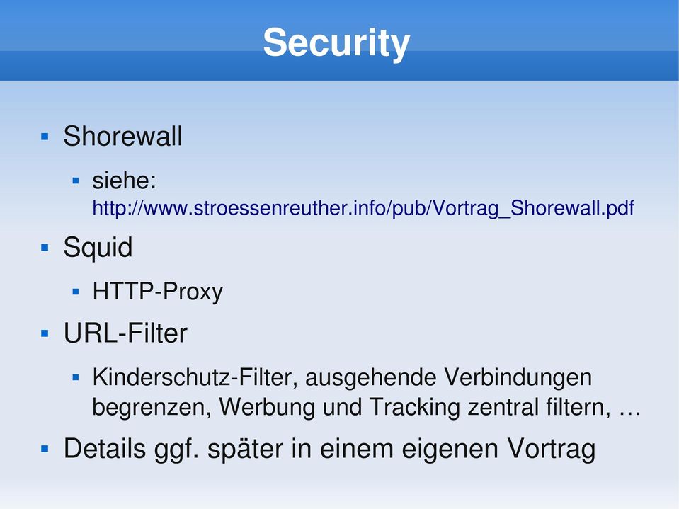 pdf Squid HTTP Proxy URL Filter Kinderschutz Filter,