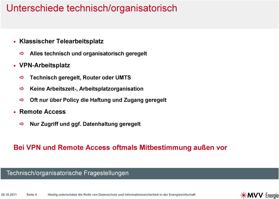 Remote Access Nur Zugriff und ggf.