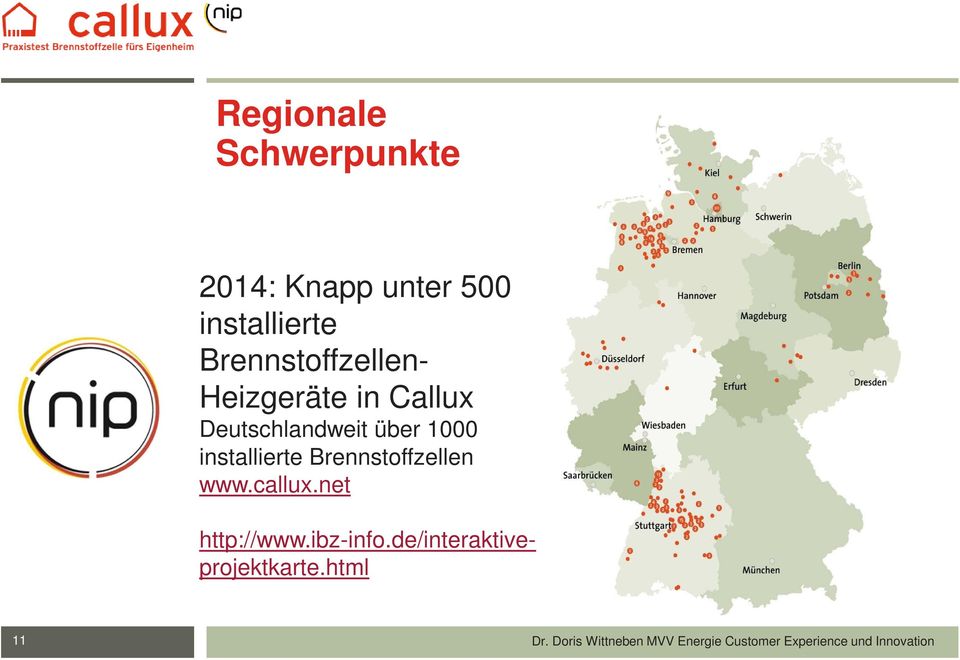 Deutschlandweit über 1000 installierte Brennstoffzellen
