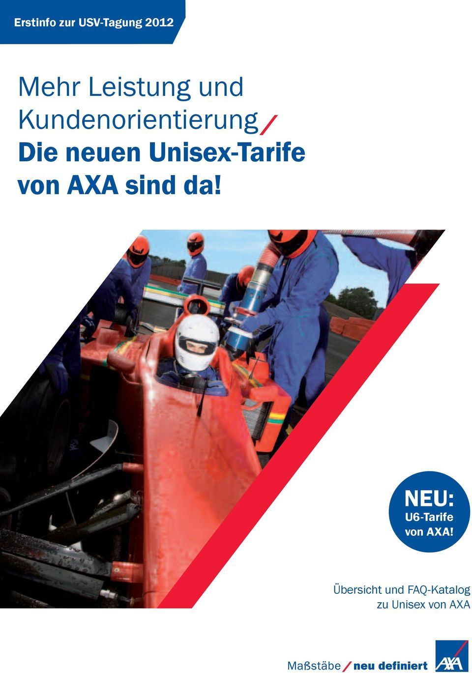 Unisex-Tarife von AXA sind da!