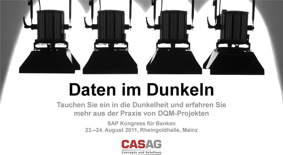Praxis von DQM-Projekten SAP Kongress für