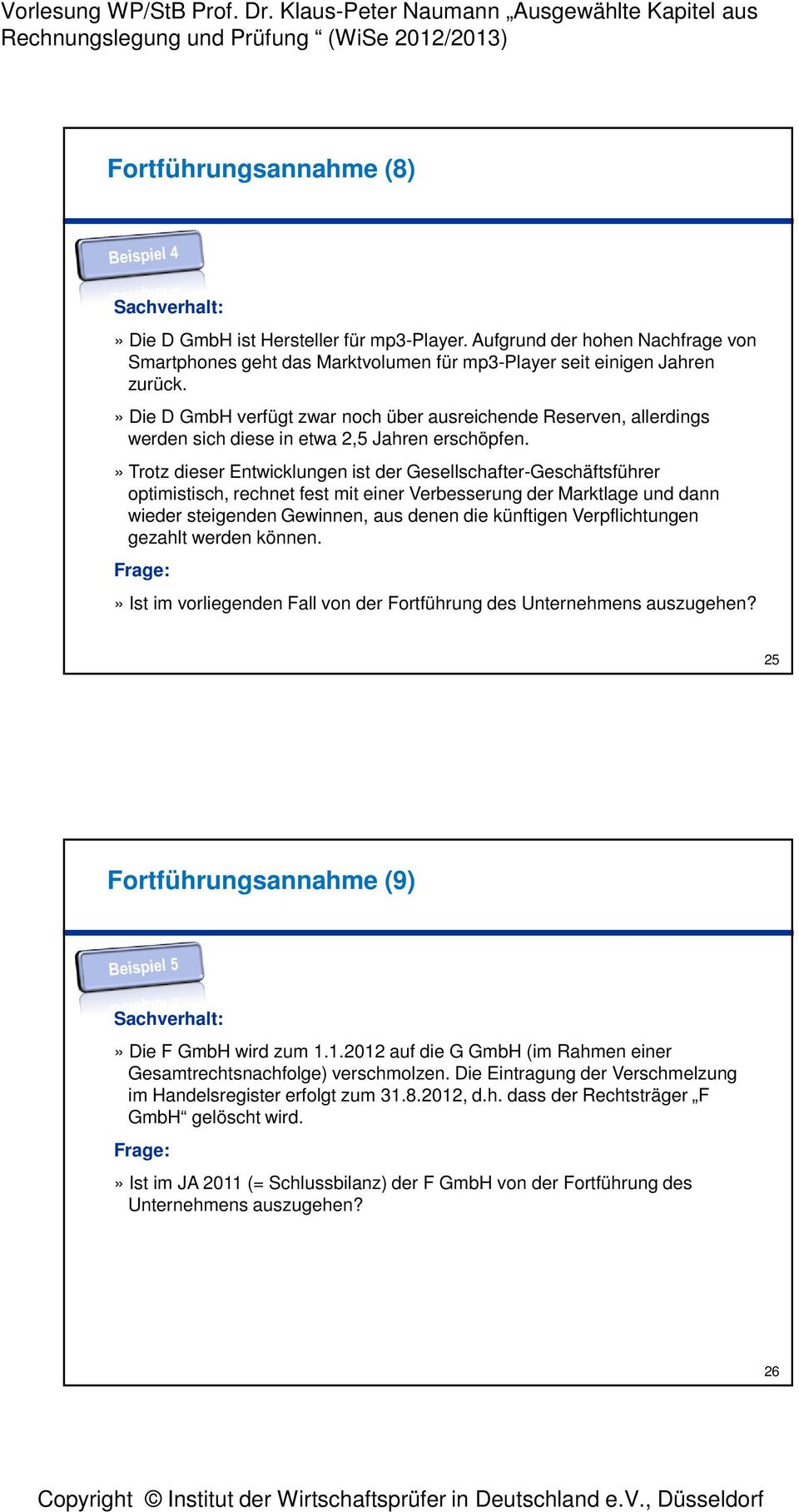 » Trotz dieser Entwicklungen ist der Gesellschafter-Geschäftsführer optimistisch, rechnet fest mit einer Verbesserung der Marktlage und dann wieder steigenden Gewinnen, aus denen die künftigen