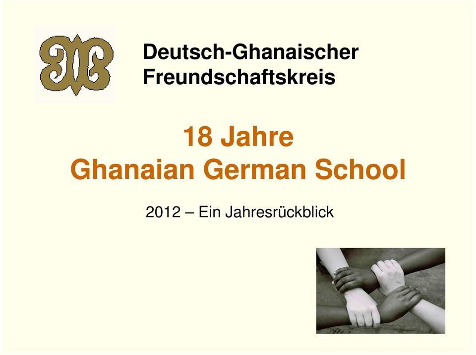 Jahre Ghanaian German