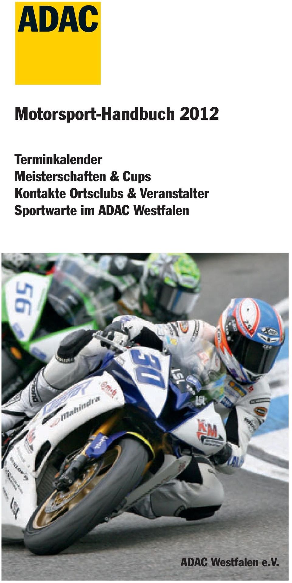 Veranstalter Sportwarte im ADAC Westfalen ALLGEMEIN