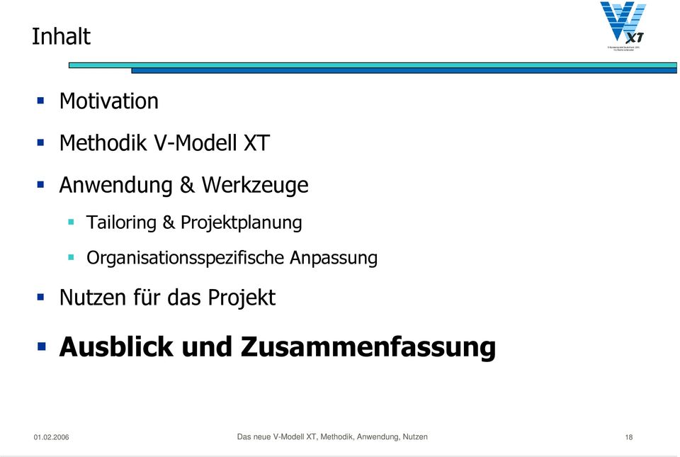 Anpassung Nutzen für das Ausblick und Zusammenfassung