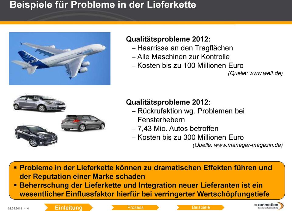 Autos betroffen Kosten bis zu 300 Millionen Euro (Quelle: www.manager-magazin.