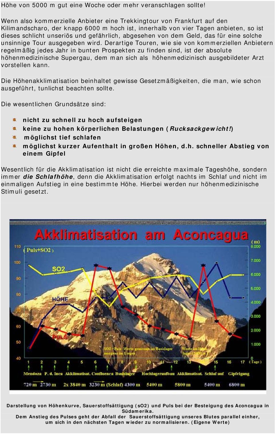 abgesehen von dem Geld, das für eine solche unsinnige Tour ausgegeben wird.