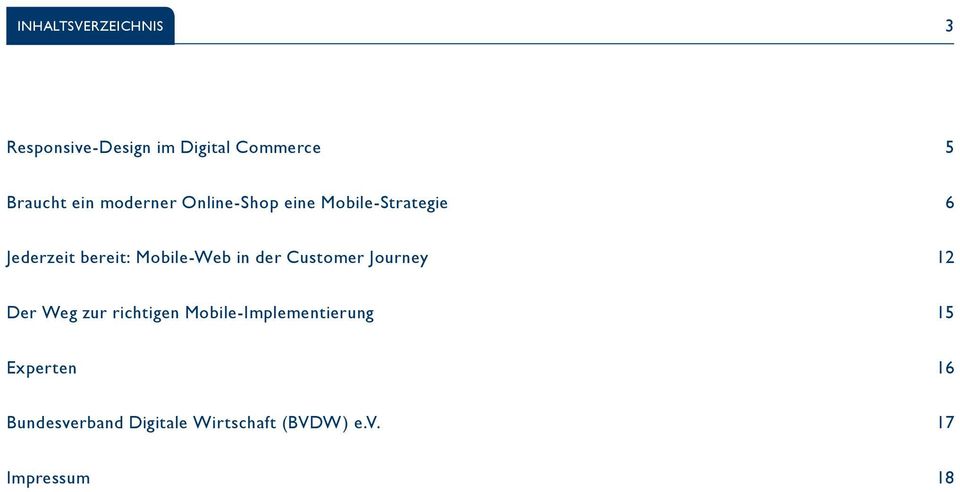 in der Customer Journey 12 Der Weg zur richtigen Mobile-Implementierung