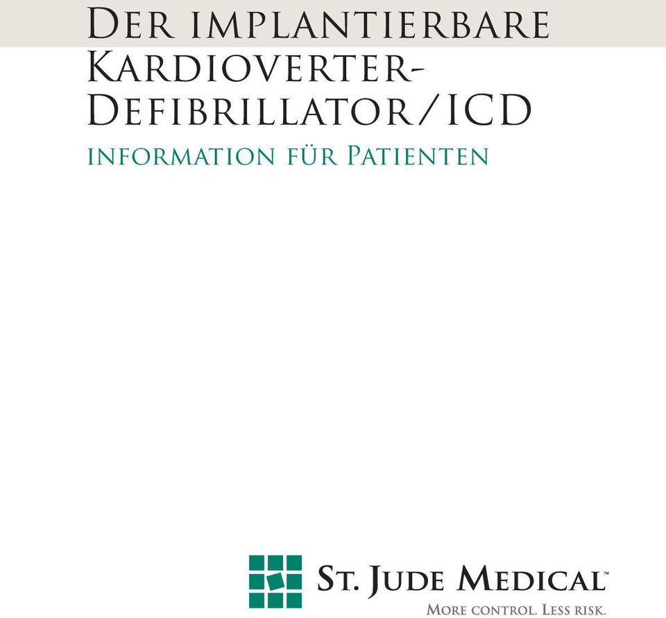 Defibrillator /ICD