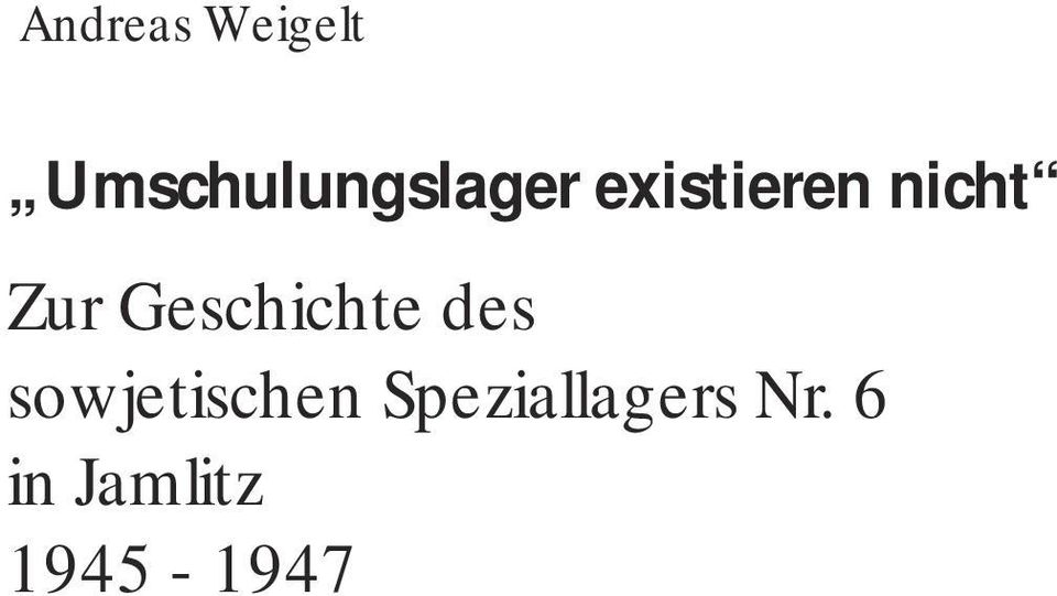 nicht Zur Geschichte des