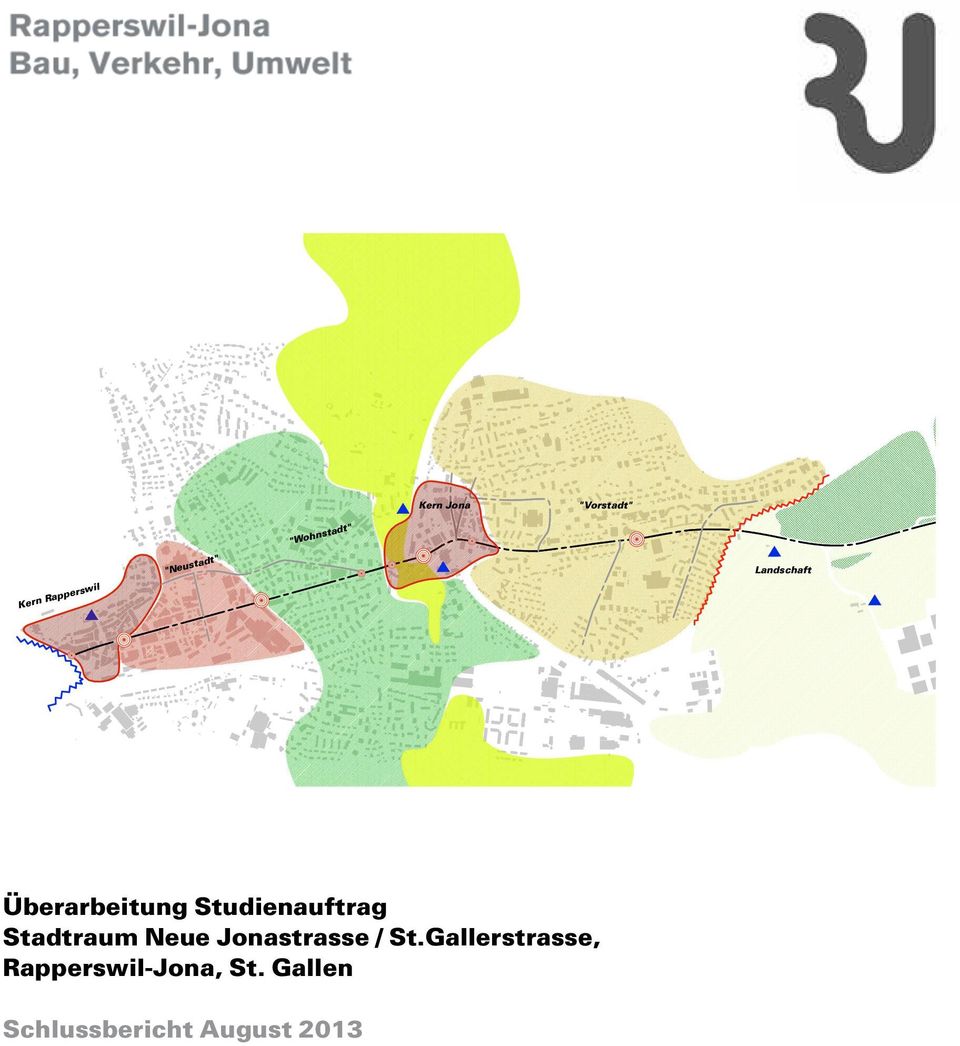Studienauftrag Stadtraum Neue Jonastrasse / St.