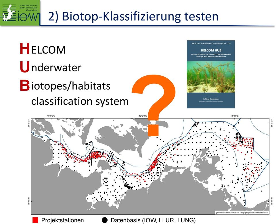 iotopes/habitats classification