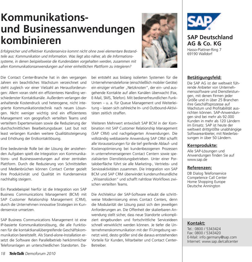 integieren? SAP Deutschland AG & Co.