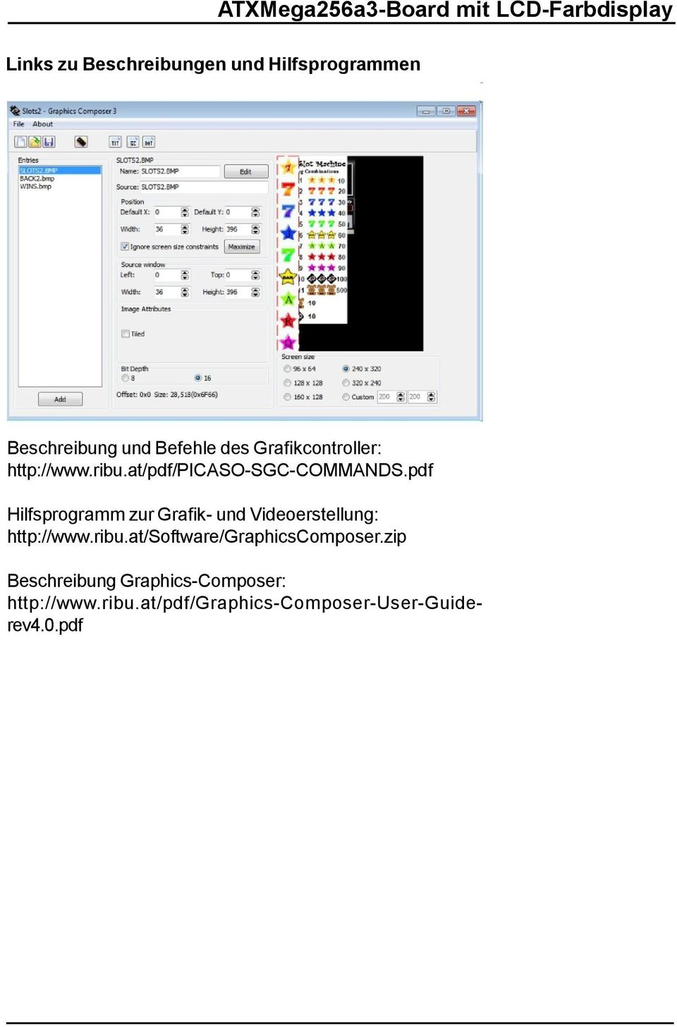 pdf Hilfsprogramm zur Grafik- und Videoerstellung: http://www.ribu.