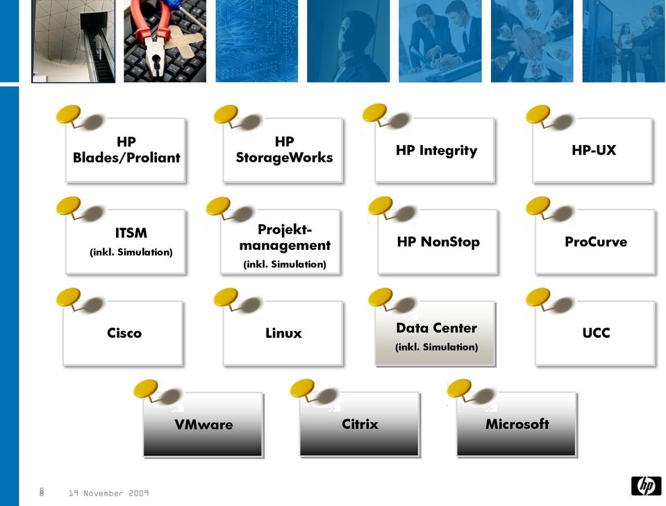 Simulation) HP ProCurve Cisco Linux Data Center (inkl.