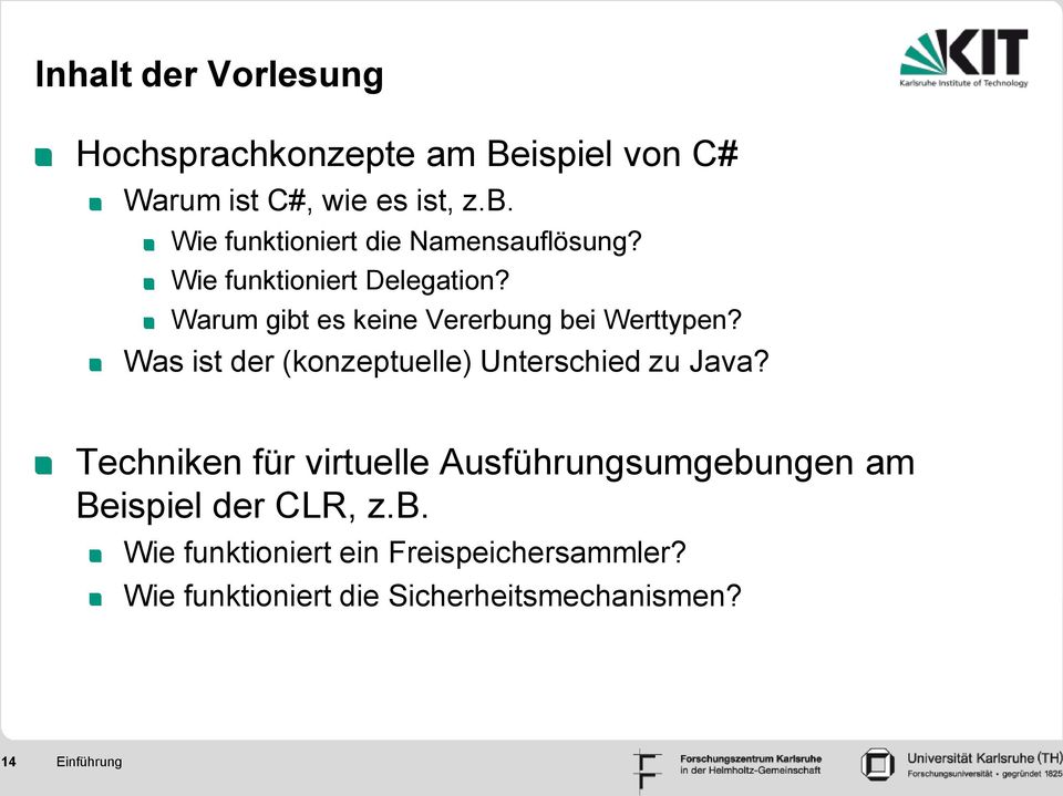 Warum gibt es keine Vererbung bei Werttypen? Was ist der (konzeptuelle) Unterschied zu Java?