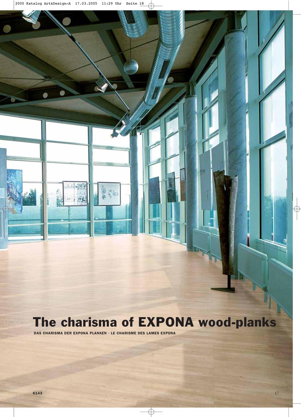 EXPONA wood-planks DAS CHARISMA DER
