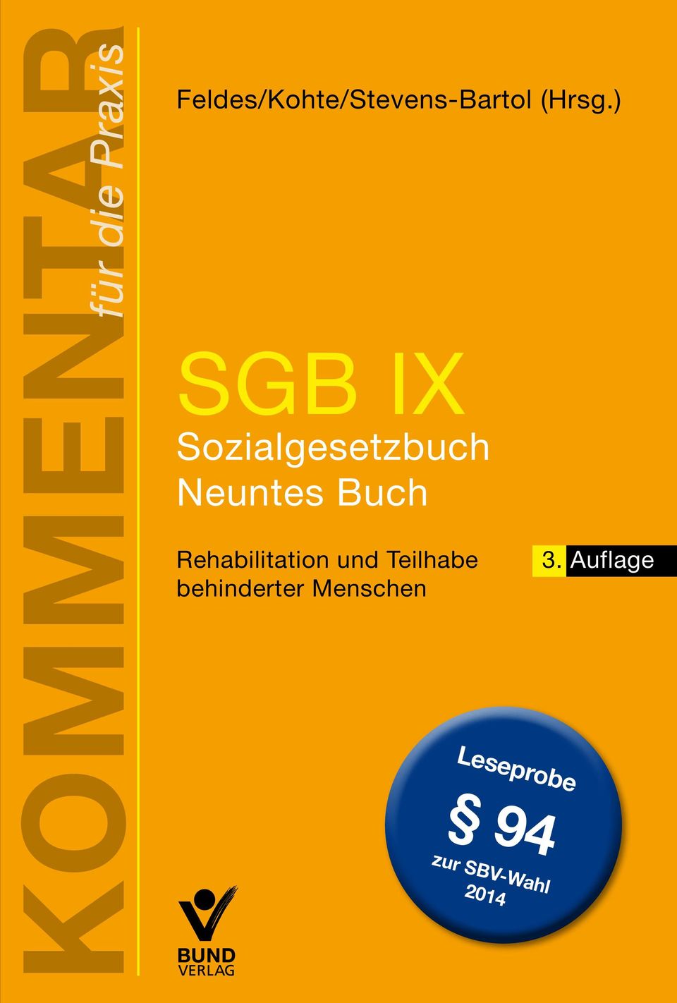 ) SGB IX Sozialgesetzbuch Neuntes Buch