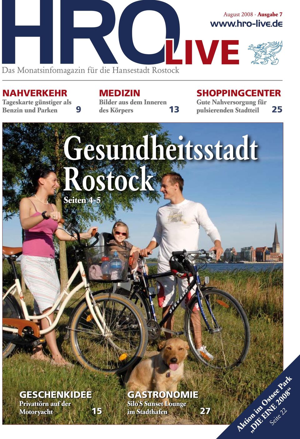 shoppingcenter Gute Nahversorgung für pulsierenden Stadtteil 25 Gesundheitsstadt Rostock Seiten 4-5