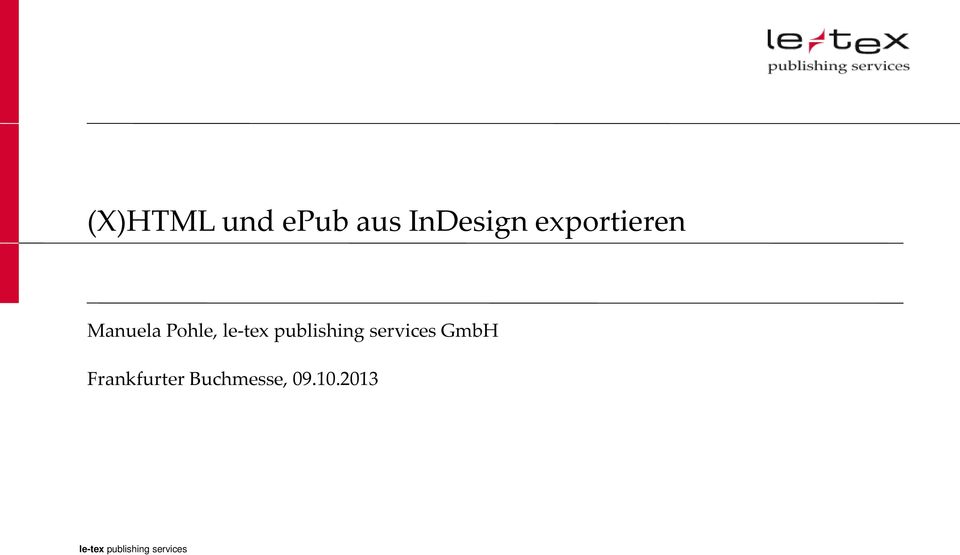 publishing services GmbH Frankfurter
