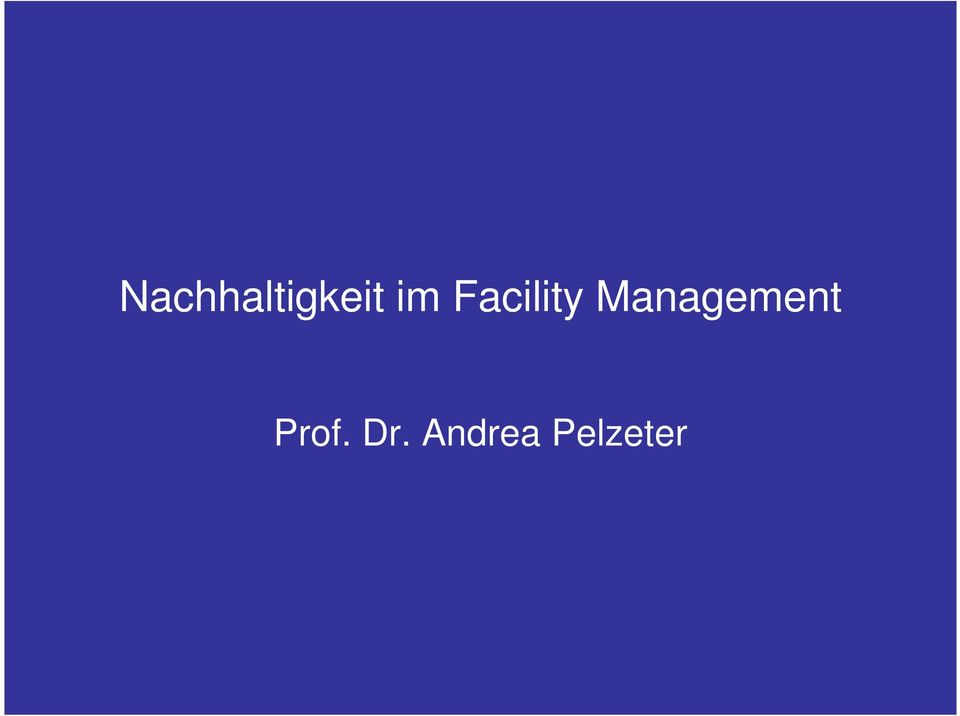 Management Prof.
