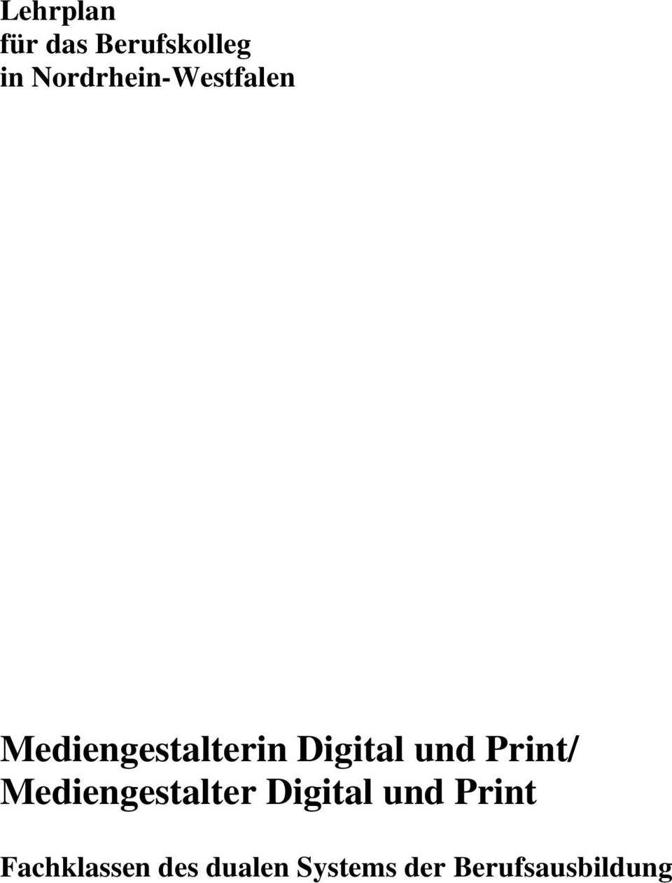 Digital Print/ Mediengestalter Digital