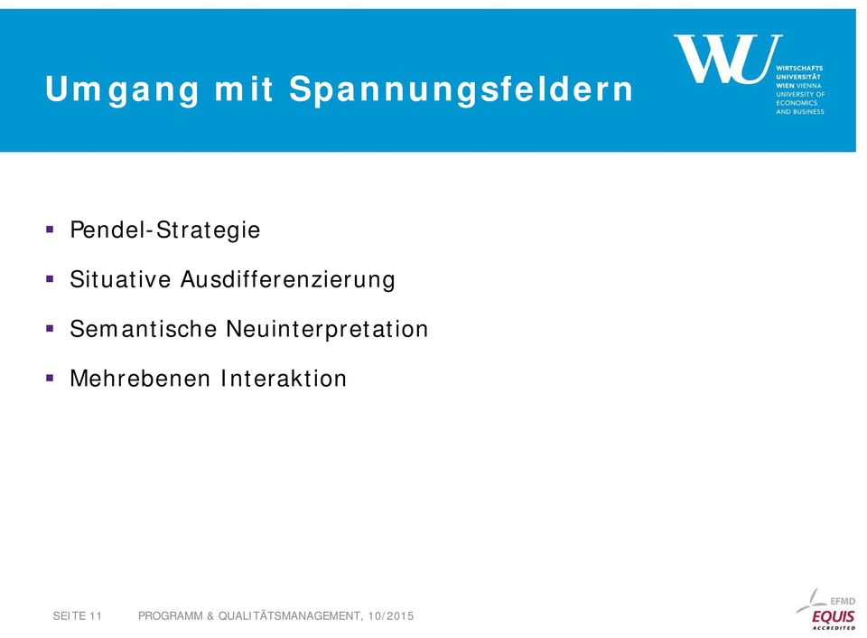 Ausdifferenzierung Semantische