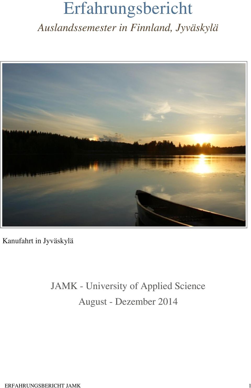 Jyväskylä JAMK - University of Applied