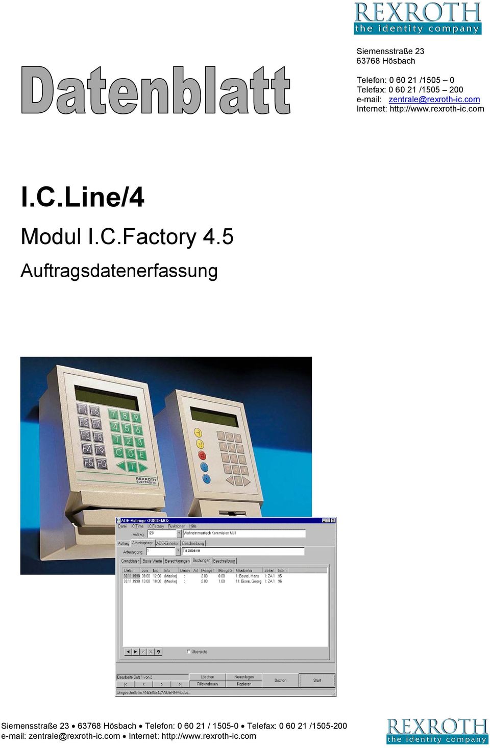 rexroth-ic.com I.C.Line/4 Modul I.C.Factory 4.