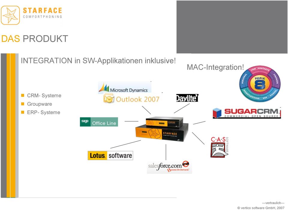 MAC-Integration!! CRM- Systeme!