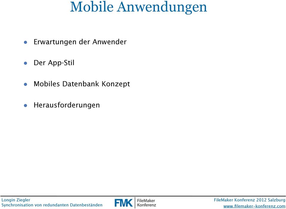 Der App-Stil Mobiles