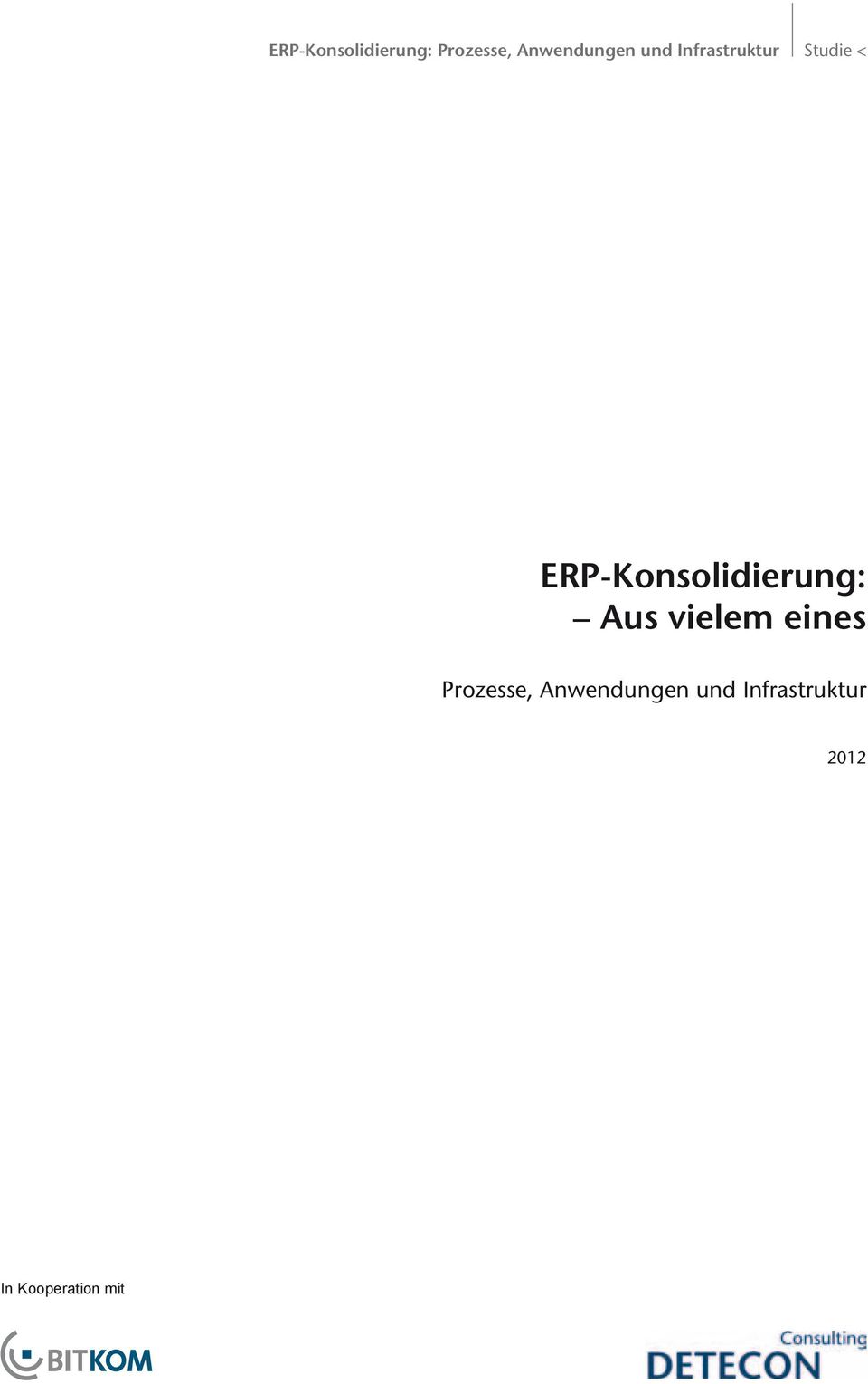 ERP-Konsolidierung: Aus vielem eines