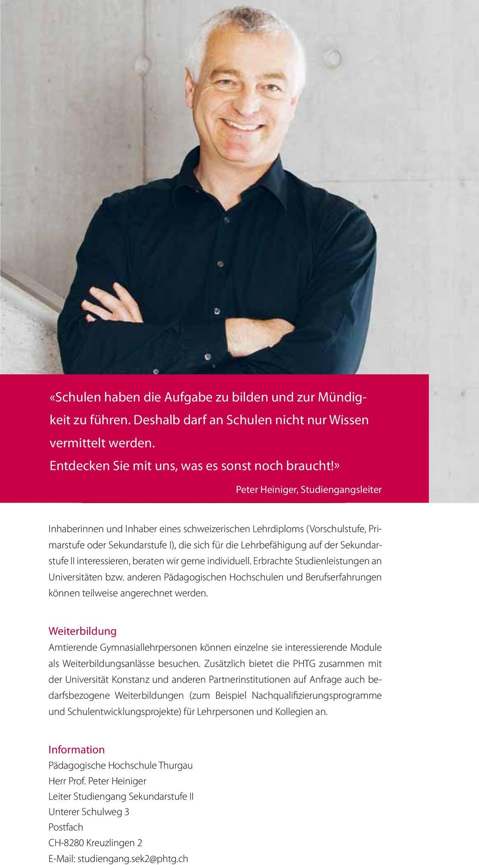 Sekundarstufe II interessieren, beraten wir gerne individuell. Erbrachte Studienleistungen an Universitäten bzw.