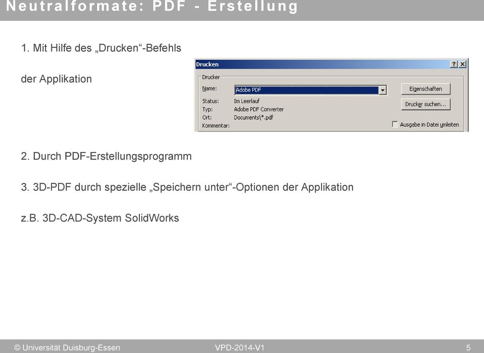 Durch PDF-Erstellungsprogramm 3.