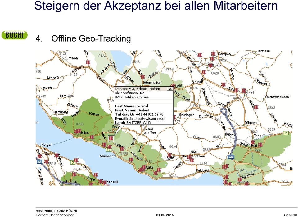 Offline Geo-Tracking