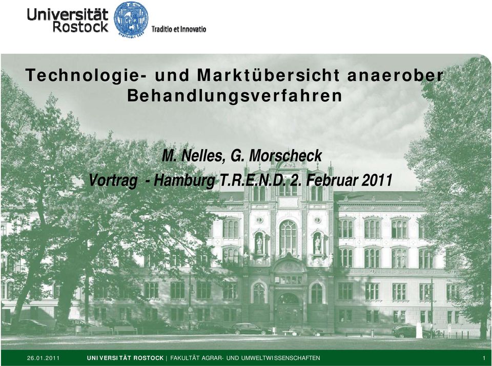 Morscheck Vortrag - Hamburg T.R.E.N.D. 2.
