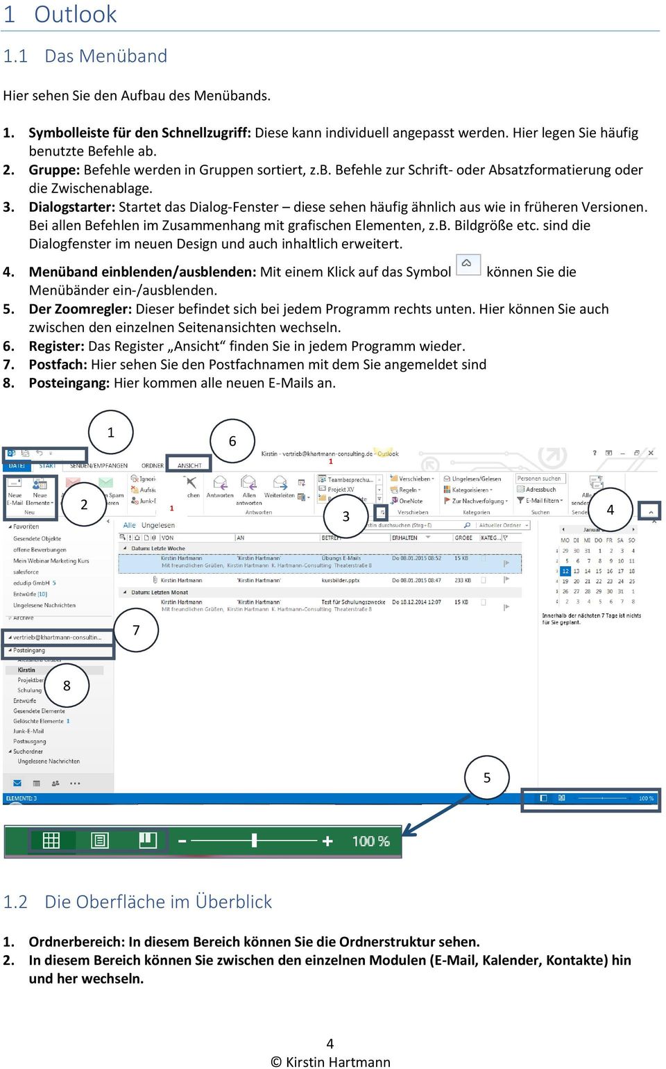 Dialogstarter: Startet das Dialog-Fenster diese sehen häufig ähnlich aus wie in früheren Versionen. Bei allen Befehlen im Zusammenhang mit grafischen Elementen, z.b. Bildgröße etc.