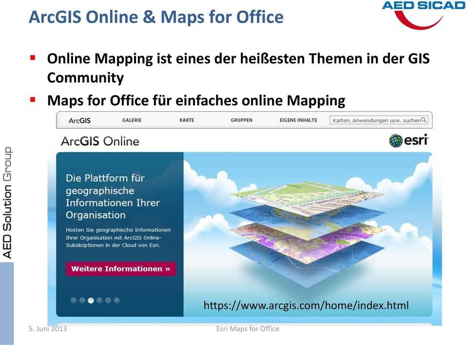 for Office für einfaches online Mapping https://www.