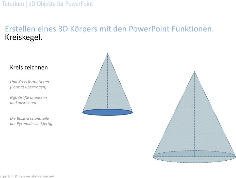 Ggf. Größe anpassen und ausrichten