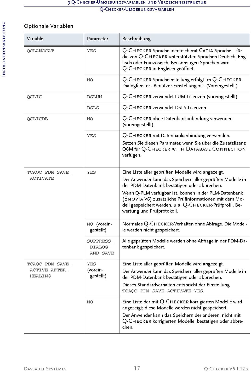 NO Q-Checker-Spracheinstellung erfolgt im Q-Checker- Dialogfenster Benutzer-Einstellungen.